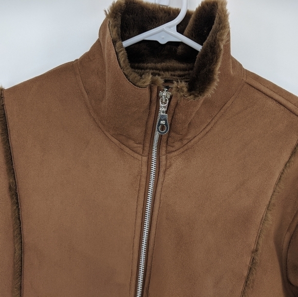 Vtg KC Collection Women's Jacket Faux Fur - Picture 3 of 13